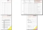 Notebook Sigel Measurement Book A4 50 sheets SD069 &mdash; ruudustik ja m&otilde;&otilde;tmislehed tehnilisteks m&auml;rkmeteks