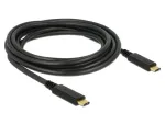 USB-kaabel DeLOCK 83325 USB 2.0 3m USB-C must