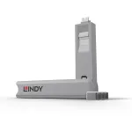 Lindy USB Type C pordiblokeerija v&otilde;ti &ndash; komplektis 4 blokeerijat, valge