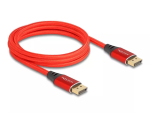 DeLOCK DisplayPort-kaabel 16K 60 Hz 2 m punane metall