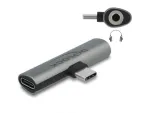 DeLOCK 64186 kaabli soovahetaja USB USB-C USB USB-C + 3,5 mm hall