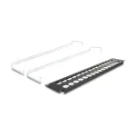 DeLOCK 67057 19-tolline D-t&uuml;&uuml;pi patch-paneel t&otilde;mbetugevdusega, 32 pordiga, must