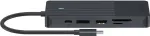 Rapoo UCM-2006 liidesekaart/adapter 3&ndash;5 mm &ndash; DisplayPort &ndash; HDMI &ndash; RJ-45 &ndash; USB 3.2 Gen 1 (3.1 Gen 1) &ndash; USB USB-C (00217693)
