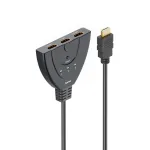Hama 4K HDMI-l&uuml;liti 3x1, 3x HDMI-pesa 1x HDMI-pistikule (00205101)