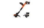 Black & Decker BCST918D1-QW v&otilde;sal&otilde;ikur/muruniiduk 28 cm Aku Must, Oranž