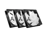 PC korpuse ventilaator MSI MAG F120 ARGB x3 &mdash; 120 mm, 1300 RPM, h&uuml;drauliline laager, must