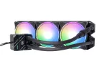 Alphacool Eisbaer Pro Aurora 360 protsessori &uuml;htne vedelikjahutus 12 cm Must, Valge 1 tk