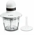 Bosch MMR08A1 elektriline toiduhakkur 0.8 L 400 W antratsiit, valge