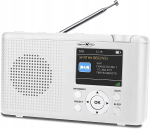 Reflexion TRA23DAB/WH DAB+/FM laua-raadio, laetav, valge