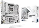 ASRock B860M Challenger WiFi White LGA1851 Micro-ATX DDR5 emaplaat