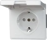 Heinrich Kopp 119102080 Schuko pistikupesa CEE 7/3 CEE 7/4 Valge 250V 16A