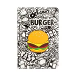 iLike Samsung Galaxy Tab A8 10.5 (2021) Tahvelarvuti Kaanekujundus SM-X200/SM-X205 Burger