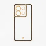 iLike Xiaomi Poco X6 Pro TPU+PC kaamera kaitsega l&auml;bipaistev must