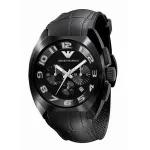 Armani AR5846 meeste analoogkvartskronograafkell 46mm roostevaba teras roosakuldne toon