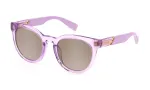 FURLA SFU687-516PFG Naiste p&auml;ikeseprillid Havana atsetaatraamiga, pruunide gradiendil&auml;&auml;tsedega, 51 mm
