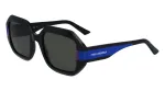 KARL LAGERFELD KL6124S-001 Naiste kassisilmadega p&auml;ikeseprillid Must/Hall 53mm