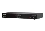 ATEN 2-Port USB 3.0 4K HDMI Dual Display KVMP&trade; l&uuml;liti, 4096 x 2160 pikslit, 4K Ultra HD, 3,17 W, Must