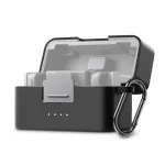 PULUZ Silicone Protective Cover for DJI Mic Mini Charging Case - Black