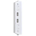 Lian Li LAN216-1W I/O-paneel ARGB kontrolleriga LANCOOL 216 jaoks, valge