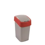 CURVER Flip Bin 25L pr&uuml;gikast h&otilde;bedane/punane