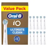 Oral-B iO Ultimate Clean asendusharjapead, valged, 10 tk