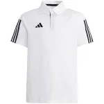 adidas Tiro 23 Competition Cotton laste T-s&auml;rk valge IC4576 140cm