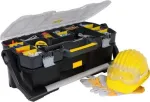 STANLEY 19 t&ouml;&ouml;riistakast koos korraldajaga STST1-70317 &ndash; 30,5L l&ouml;&ouml;gikindel pol&uuml;prop&uuml;leen, must/kollane
