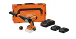 FEIN ASCM 18-4 QM AS 18V harjata 4-k&auml;iguline trell-kruvikeeraja komplekt koos 2x 5,0Ah akude, ALG 80 laadija ja kohvriga 71161567000