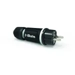 BALS 7371-1 Schuko pistik 16A 3p 250V IP54 must kummist