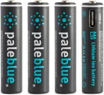 Pale Blue PB-AAA-C USB-C laetav liitium-ioon AAA aku