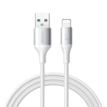 Joyroom S-A28 Flash Series USB-A &ndash; Lightning kaabel, 2 m, 3 A, valge