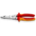 Kaablieemaldaja Knipex 13 76 200 ME 6 mm eemaldusv&otilde;imega Punane Roostevaba teras Kollane