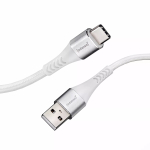 Intenso A315C 7901102 USB-A&ndash;USB-C kaabel, USB 2.0, 3 A, PD kuni 60 W, nailon, 1,5 m, valge