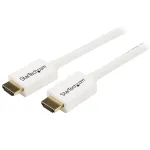 StarTech.com HD3MM7MW CL3 seina sees kasutatav High Speed HDMI kaabel, M/M, 7 m (23 jalga), 30/32 AWG, kullatud pistikud, valge