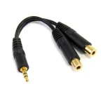 StarTech.com 6-tolline stereojagajakaabel &ndash; 3,5 mm isane kuni 2x 3,5 mm emane