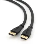DisplayPorti kaabel GEMBIRD CC-DP2-10 &mdash; DisplayPort-DisplayPort, 3 m, must, kullatud kontaktidega