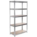 Laoriiul GreenBlue GB378 tsingitud metallist 5 riiulit, tsinkteras, 900&times;400 mm, 75 kg max riiuli kohta