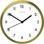 NeXtime kell 2523gw araabia numbritega, &Oslash;44 cm, seinakell, kuld/valge