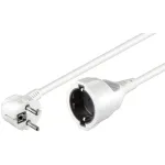 Microconnect PE140300W pikendusjuhe 3 m 1 vahelduvvoolu pistikupesa valge