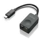 Lenovo 04X6435 kaabli &uuml;henduspesa muundur RJ45 Must
