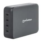 Manhattan 102667 4-pordiline GaN USB Power Delivery laadimisjaam, 240 W