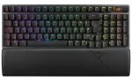 ASUS ROG Strix Scope II 96 Wireless klaviatuur m&auml;ngimiseks USB + RF juhtmevaba + Bluetooth QWERTZ Saksa must