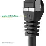 patch-kaabel InLine Cat6 S-76412U 250MHz, 1,2 m, RJ45