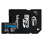 V&auml;lkm&auml;lukaart Micro-SD 64GB-XC Team Elite A1 V30 - Micro SD (TEAUSDX64GIV30A103)