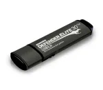 Kanguru Defender Elite30 KDFE30-64G kr&uuml;pteeritud USB-m&auml;lupulk, 64 GB, USB 3.2 Gen 1 (USB 3.0), 140 MB/s, FIPS 197, must