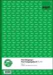 Sigel PG415 Saabuvate/v&auml;ljuvate kirjade registreerimise vormiraamat, A4, 50 lehte