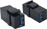 VALUE USB 3.0 Keystone-moodul, must (25.99.8207)