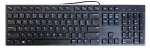 Juhtmega multimeediumklaviatuur Dell KB216 US-paigutusega ja numbriklahvistikuga &mdash; USB-&uuml;hendus, t&auml;issuuruses