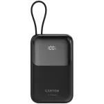 CANYON OnPower 101 sisseehitatud kaabliga 10000 mAh PD22.5W must
