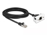 DeLOCK v&otilde;rgupikenduskaabel Cat.6A 3m S/FTP RJ45 Must